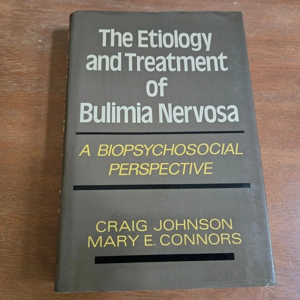 Basic Books Etiology and Treatment of Bulimia Nervosa Hardcover‎ 1987 Book